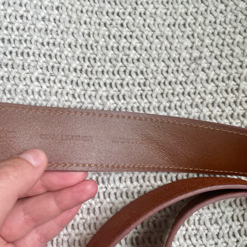 Banana Republic Women's Real Cow Leather Belt, Size Large - Picture 6 of 12